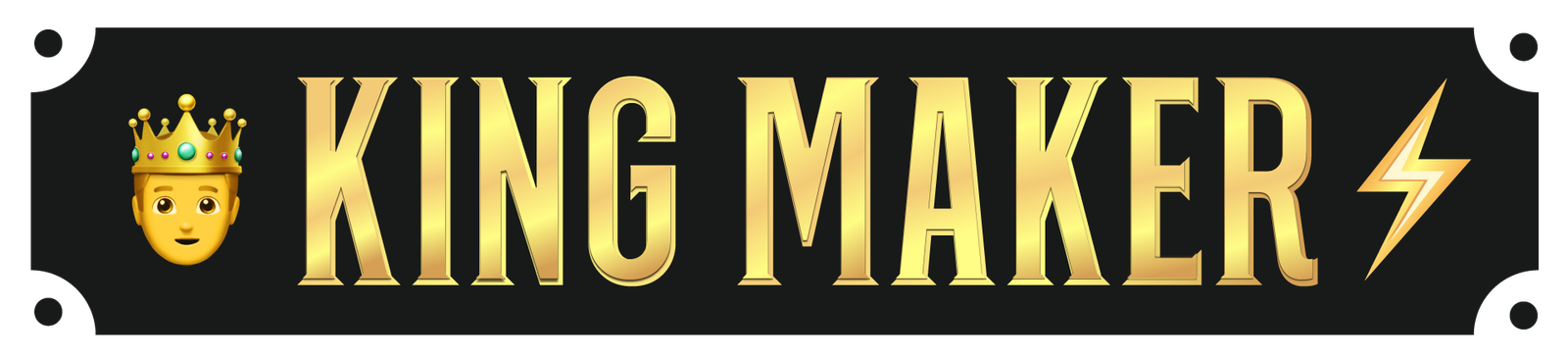 King Maker Supplement logo